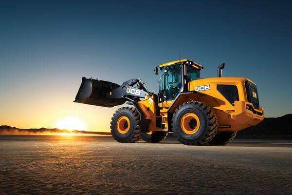 A JCB with a stage 5 emissions compliant powertrain